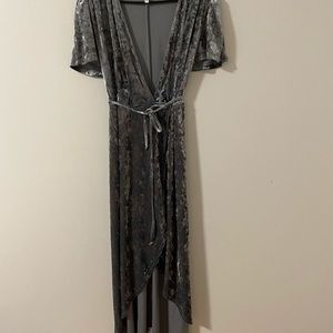 MIDI wrap dress